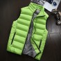 Fashion Men's Vest Winter Men Brand Vest Male Casual Cotton-Padded Waistcoat Sleeveless Jacket and Coat Warm Plus Size S-5XL 665