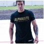 NANSHA Summer New Men Gyms T shirt Fitness Bodybuilding Crossfit  Slim Shirts Fashion Leisure Short Sleeved Cotton Tee Tops