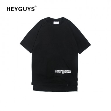 2018 HEYGUYS fashion Cruz print street wear hip hop t shirts men oversize  new design US size fit true to size