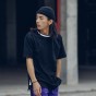 HEYGUYS HOT 2018 pure color t shirts men hip hop street wear T-shirts man cotton high quality oversize fashion  design