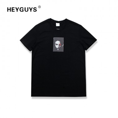 HEYGUYS 2018 extend hip hop street T-shirt man wholesale fashion US size t shirts men summer short sleeve oversize pure color