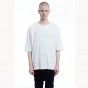 2018 t-shirt SOILD  wholesale extended oversize shoulder  tshirt mens hip hop new design street men cheap t shirt hot sell