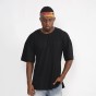 HEYGUYS cotton t shirt men ship hip hop street wear high quality pure color hip hop clothes korean men fashion