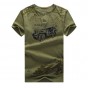 Elastic Cotton T Shirt Men Summer AFS JEEP Brand Clothing Casual 3D T-Shirts Army Tactical T-Shirt Military Style T-shirt 58wy