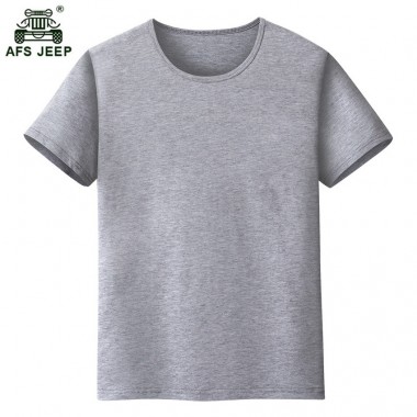 Brand Fashion Men Short Sleeve T-shirts 2018 Summer 95% Cotton Round Neck Anti-sweat Men Tops Tees 40wy