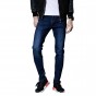 Brother Wang Men's Brand Jeans 2018 New Male Dark Blue Slim Stretch Large Size Leisure Jeans 40 42