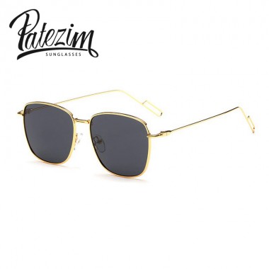 Polarized Retro Women Sunglasses Gold&Silver Metal Frame Steam Punk Glasses Men driving luxury brand gafas de sol UV400