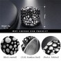 Modyle 2018 New Punk Retro Men 316L Stainless Steel Black Rings For Women