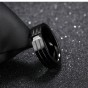 Modyle Punk Cool Simple Black CZ Stone Ring For Men Stainless Steel Wedding Band Engagement Ring