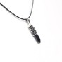 Fashion Natural Crystal Stone Bullet Punk Choker Necklaces & Pendants for Men Women Chain Statement Necklace Bijoux