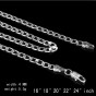 Modyle Men's Figaro Chain Necklace Men Fashion Cheap Silver-Color Jewelry 4MM wide