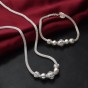 Jewelry Sets Silver-Color sets Silver-Color fashion jewelry sets beads jewelry wholesale free shipping