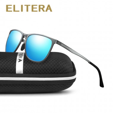 ELITERA Aluminum Magnesium Polarized Sunglasses Men Vintage Eyewear Accessories Sun Glasses For Men gafas de sol 6561