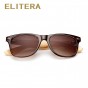 ELITERA 2018 Bamboo Sunglasses Men Women Brand Designer Sun Glasses Female Sunglass Oculos De Sol Feminino Shades Handmade