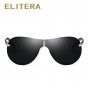 ELITERA Brand Design New Unisex Aluminum Magnesium Sunglasses Men Women Polarized Sun Glasses Retro Metal Eyewear Driving UV400