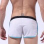 WJ men's mesh low-waist ACTIVE shorts loose trunk sexy transparent boxers lounge pants