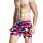 SEOBEAN Men's shorts casual summer beach Small cotton camouflage shorts