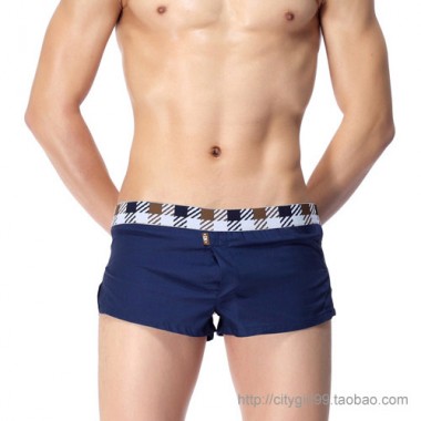 INTOUCH male panties lounge pants cotton jacquard aro pants breathable trunk shorts 5 colors