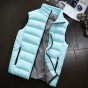 Fashion Men's Vest Winter Men Brand Vest Male Casual Cotton-Padded Waistcoat Sleeveless Jacket and Coat Warm Plus Size S-5XL 665