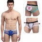 WJ transparent men sexy underwear calecon homme mens calzoncillos hombre pull in underwear mesh sheer men boxe