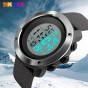 SKMEI Digital Watches Men Sport Watch Double Time Alarm Chronograph LED Display Wristwatches Watwrproof Sport Watches For Men