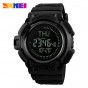 SKMEI Compass Electronic Watch for Men Multifunction Military Digital Sports Wristwatches Countdown Waterproof Relogio Masculino