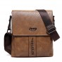 JEEP BULUO New Fashion Cow Split Leather Man Messenger Bags Business Male CrossBody Bag Casual Men Commercial Briefcase Bag 5844